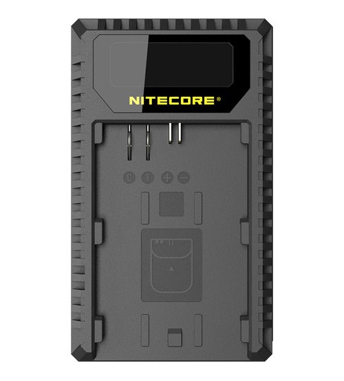 NITECORE UCN1 USB Travel Charger for Canon LP-E6, LP-E6N, and LP-E8 Lithium-Ion Batteries 